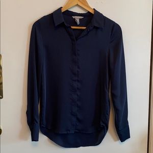 H&M button down top size 2